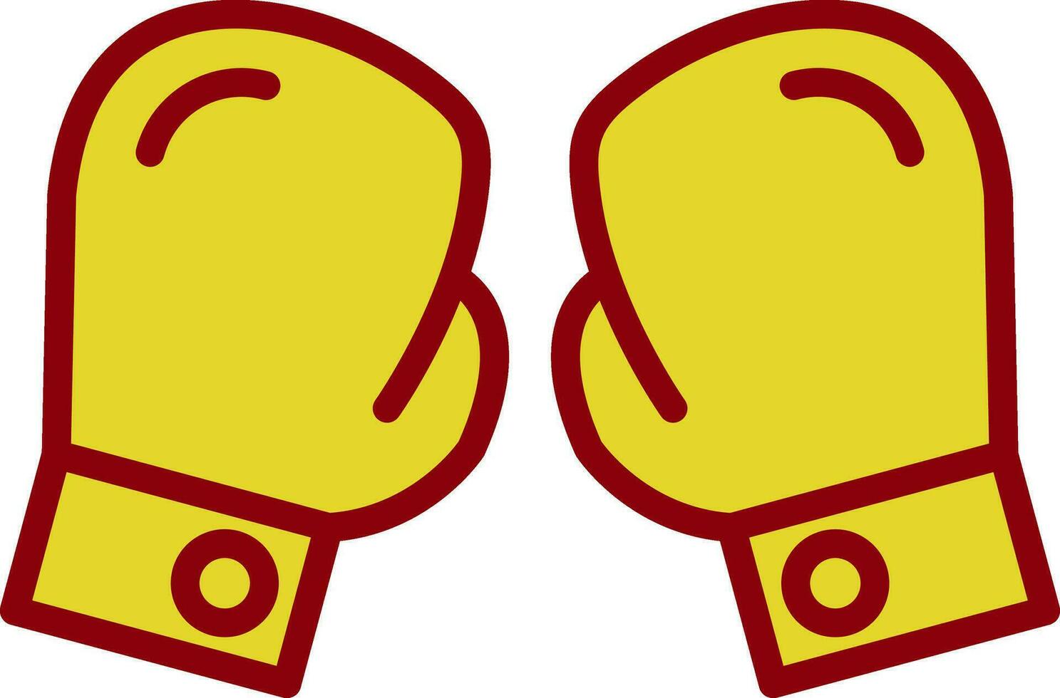 Boxing gloves Vector Icon Design