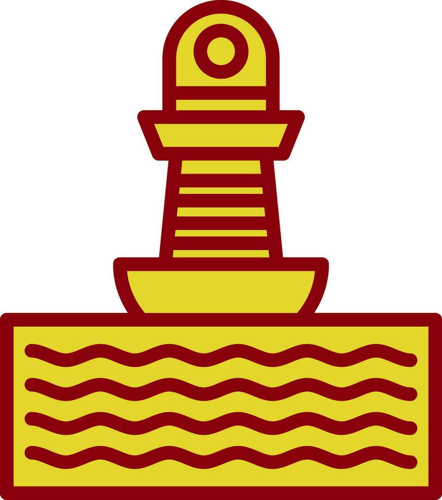 Buoy Vector Icon Design