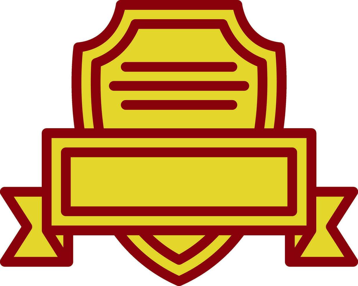 Coat of arms Vector Icon Design