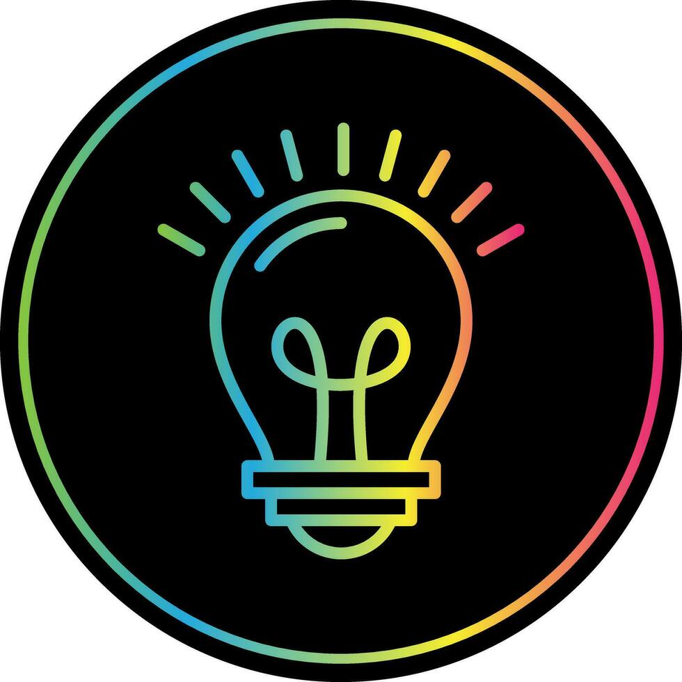 Lamp Vector Icon Design
