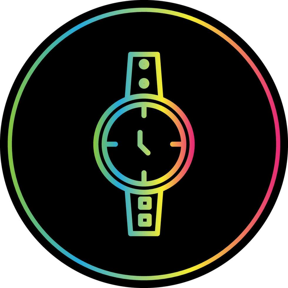 Wrist watch Vector Icon Design