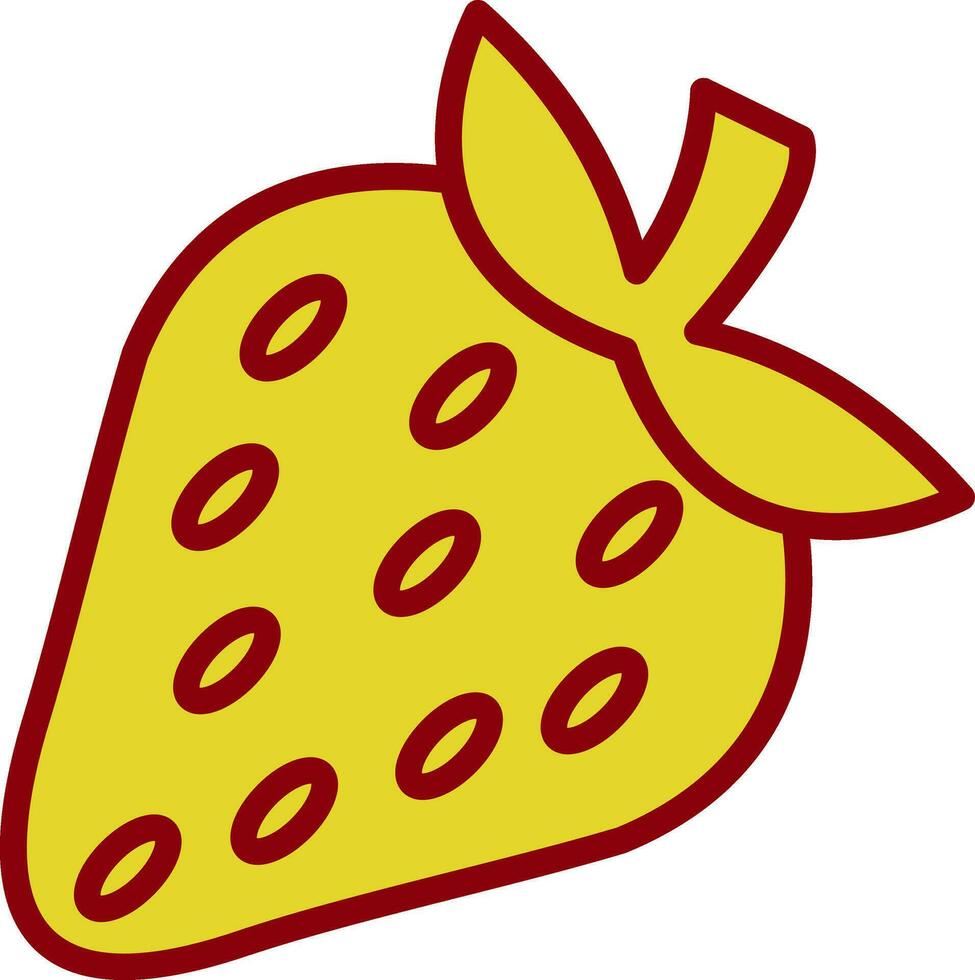 Strawberry Vector Icon Design