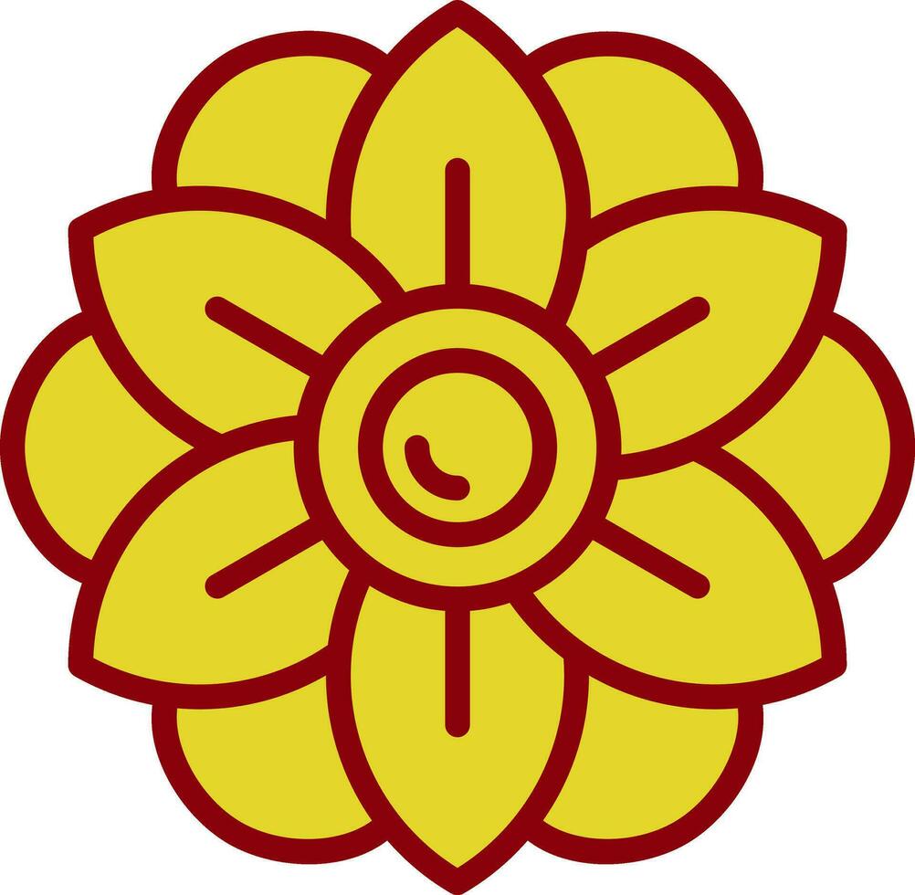 Flower Vector Icon Design