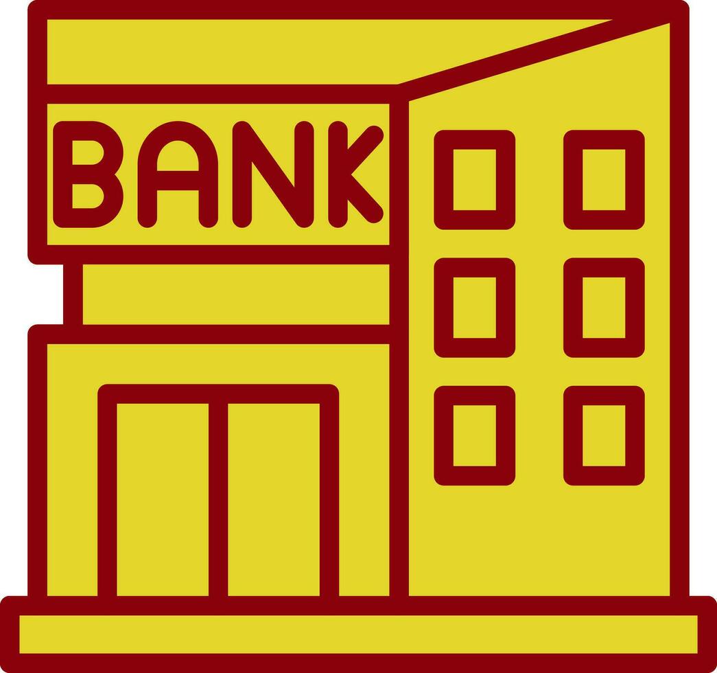 diseño de icono de vector de banco