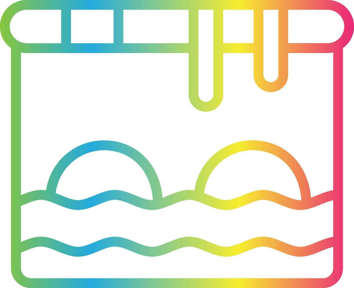 Canal Vector Icon Design