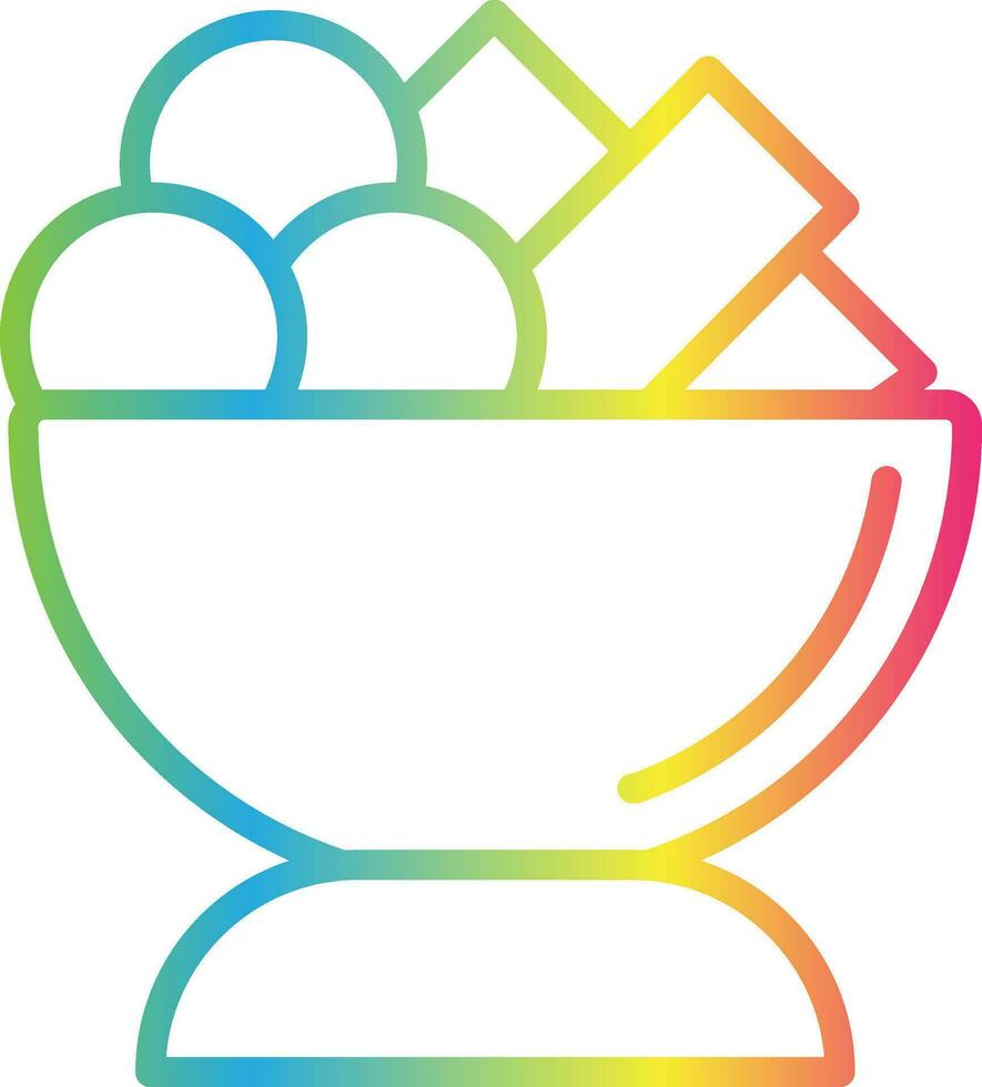 Moules frites Vector Icon Design