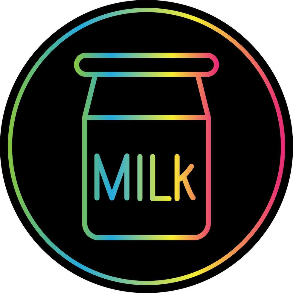 Milk Vector Icon Design