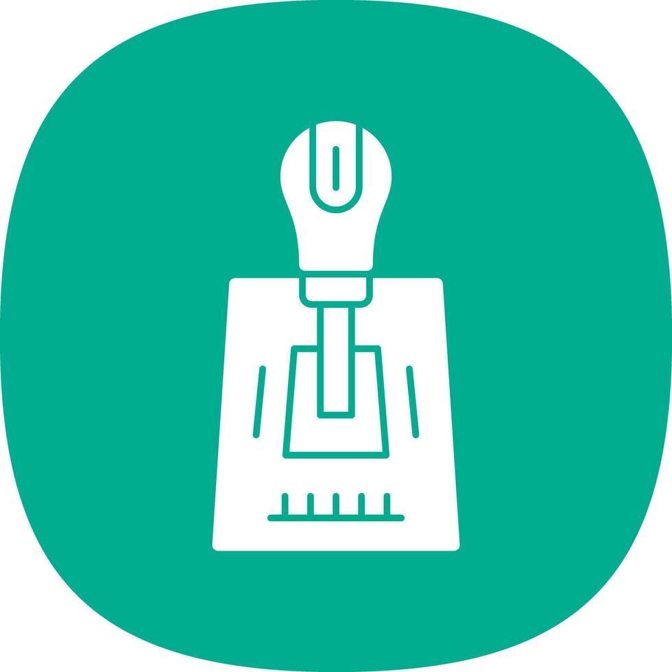 Gearshift Vector Icon Design