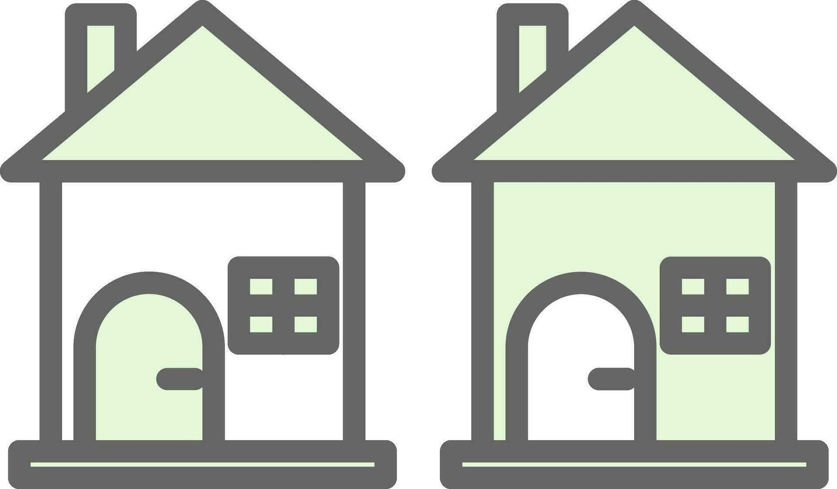 Houses Vector Icon Design
