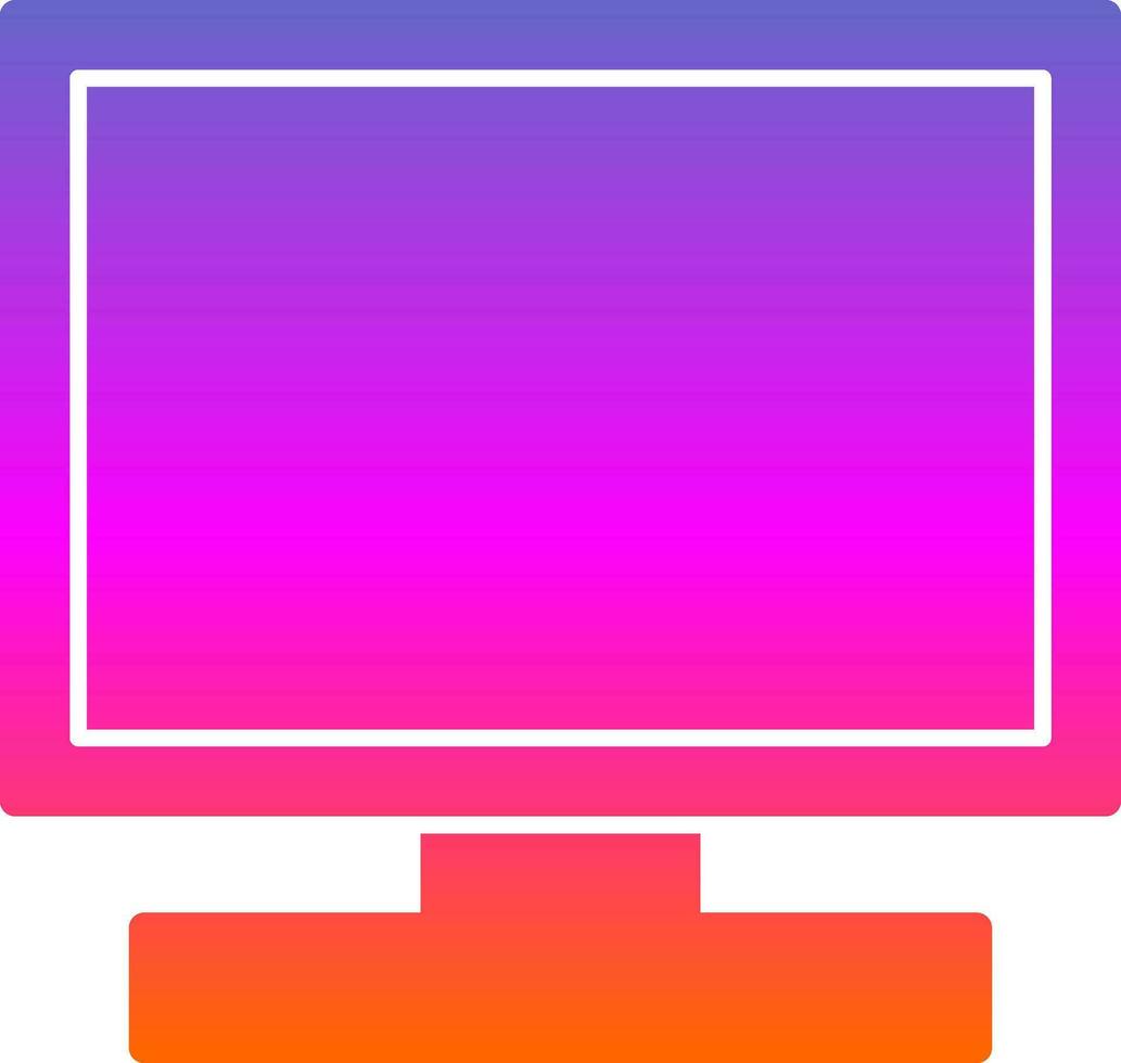 diseño de icono de vector de pantalla