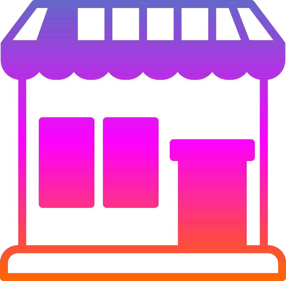 Groceries store Vector Icon Design