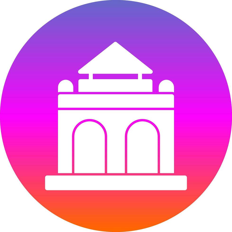 Parc du cinquantenaire Vector Icon Design