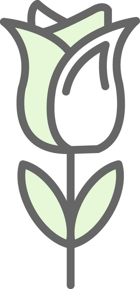 Tulips Vector Icon Design