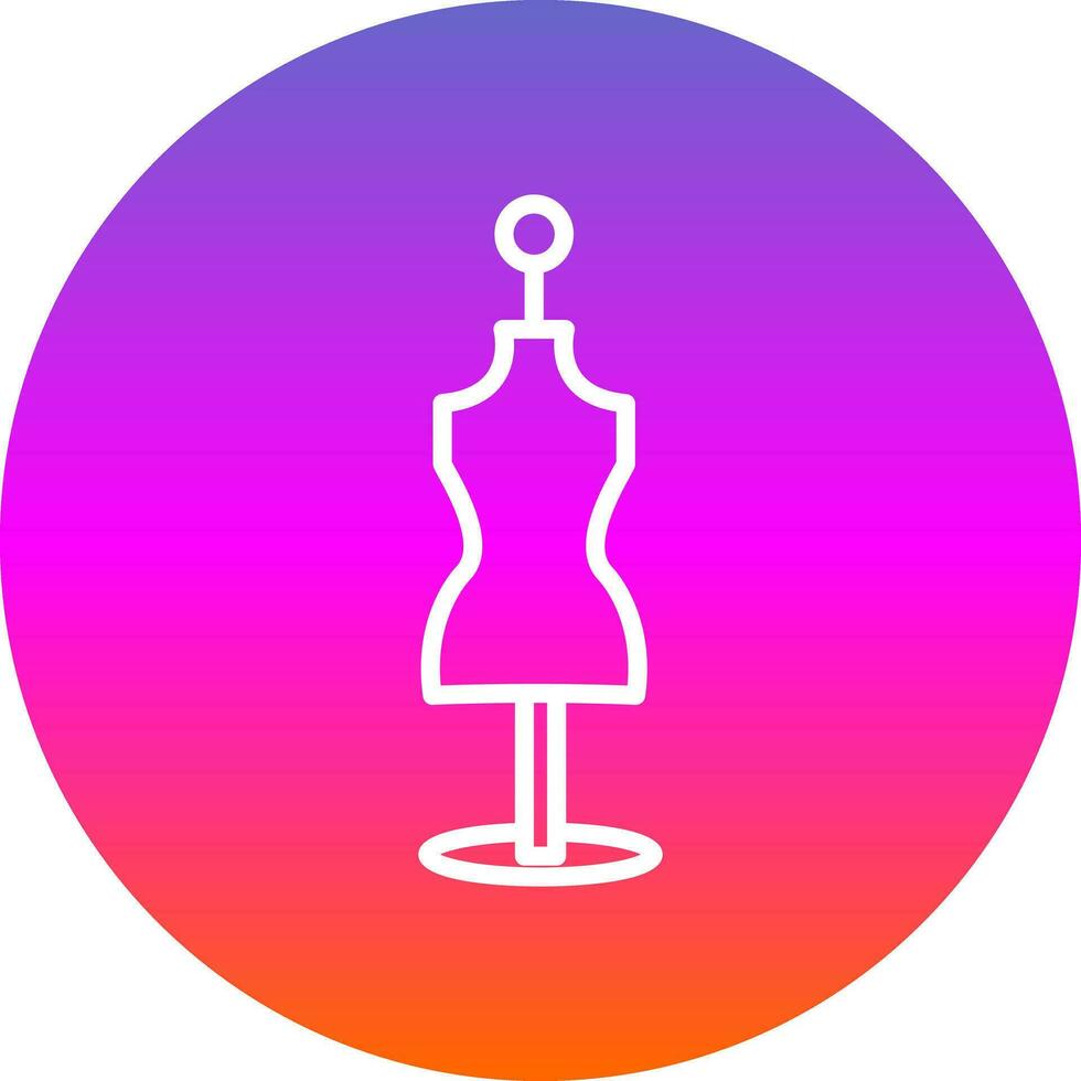 diseño de icono de vector de maniquí