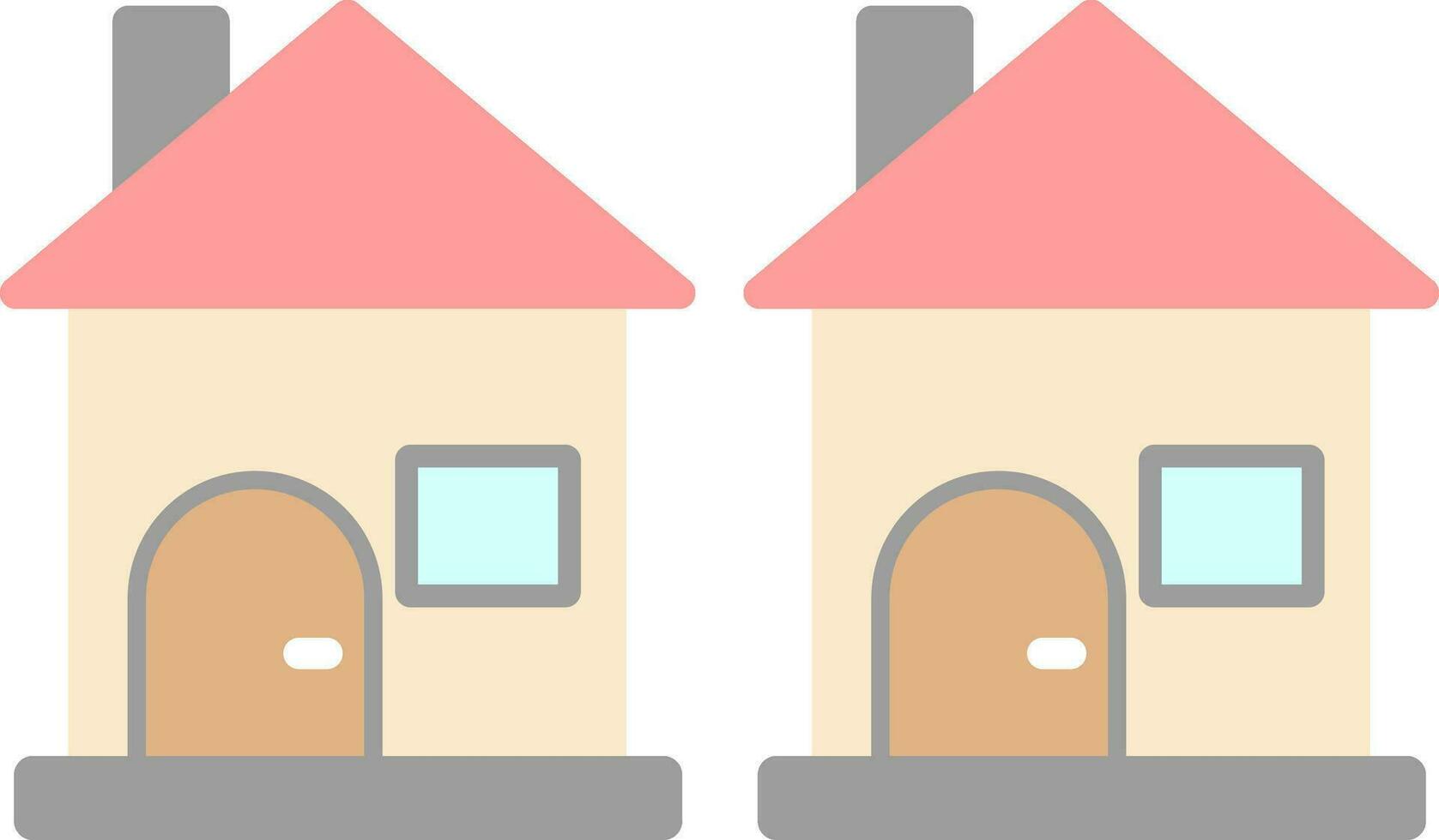Houses Vector Icon Design