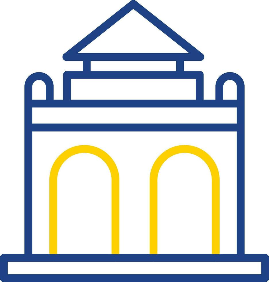 Parc du cinquantenaire Vector Icon Design