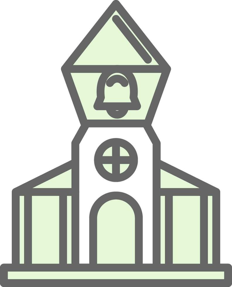 campanario vector icono diseño