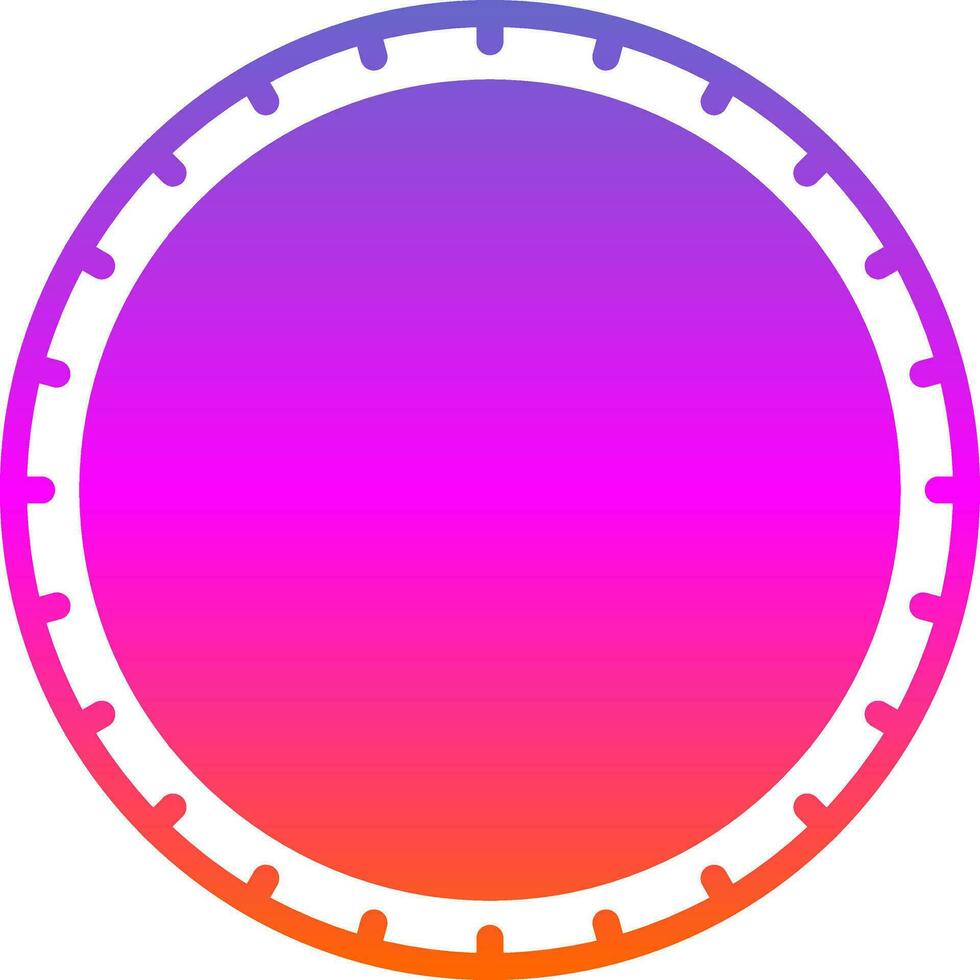 Alloy wheel Vector Icon Design