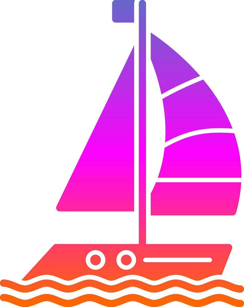 Boat Vector Icon Design