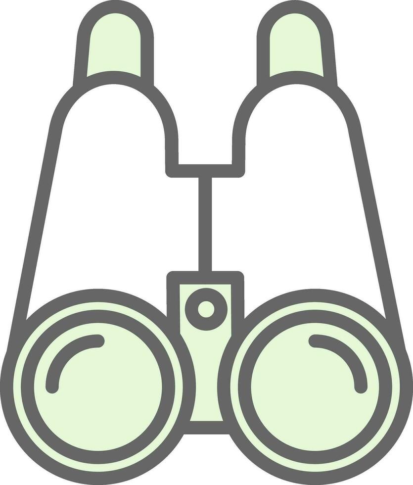 Binoculars Vector Icon Design