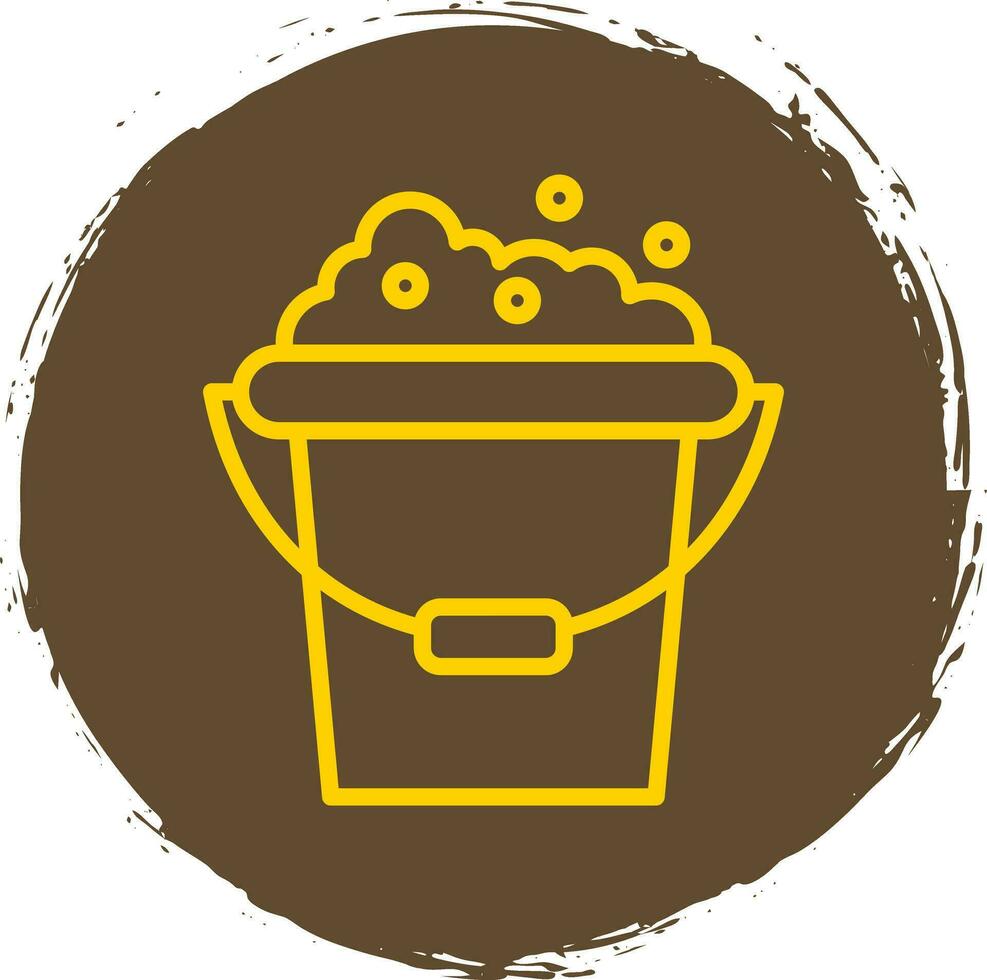 Bucket Vector Icon Design
