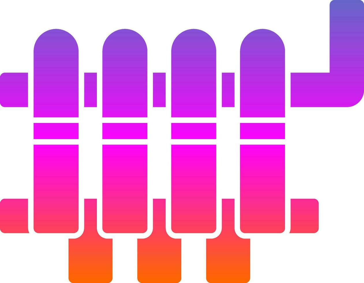 Radiator Vector Icon Design