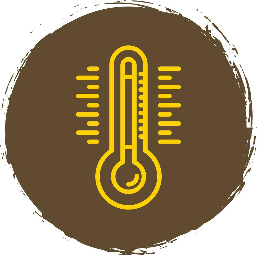 Thermometer Vector Icon Design