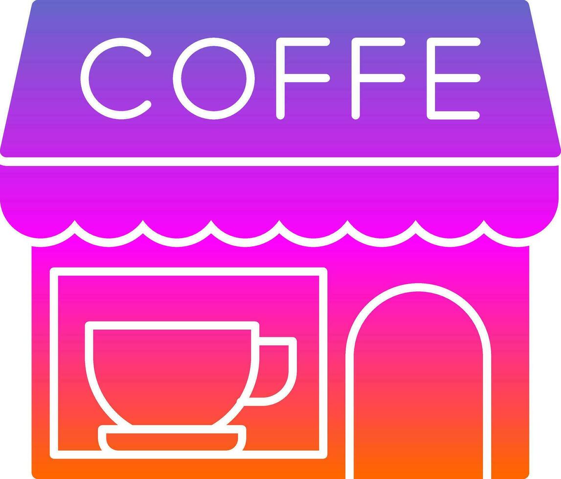 Coffee shop Vector Icon Design