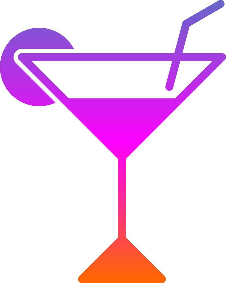 Martini Vector Icon Design