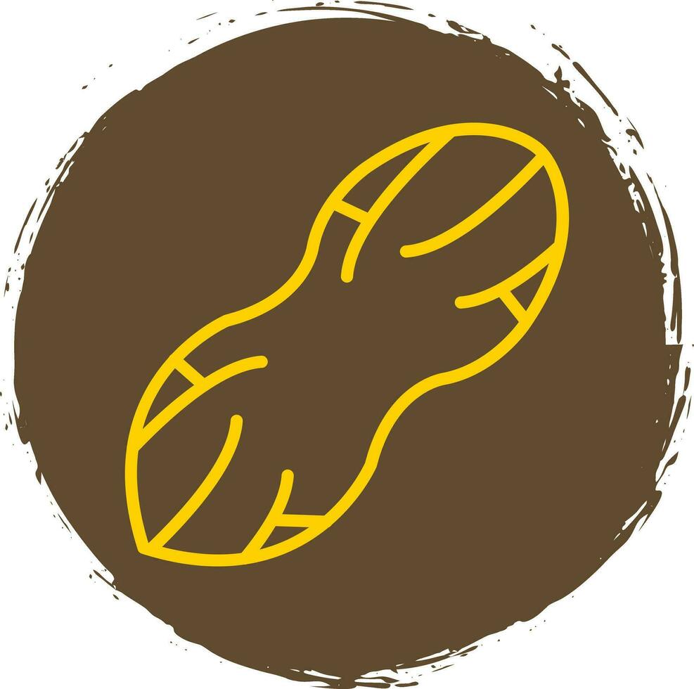Peanut Vector Icon Design