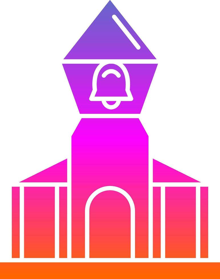 campanario vector icono diseño