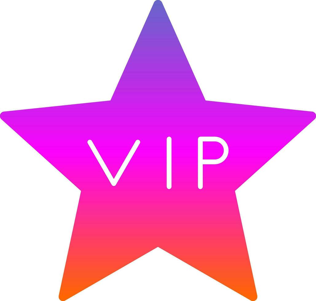 VIP vector icono diseño