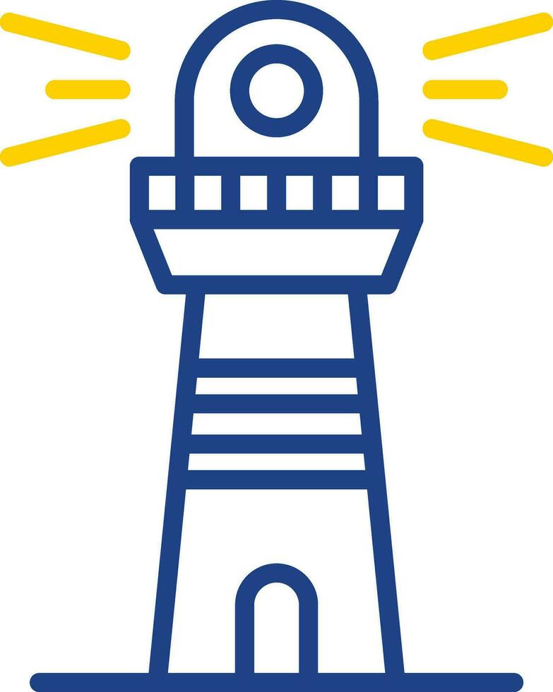 Lighthouse Vector Icon Design