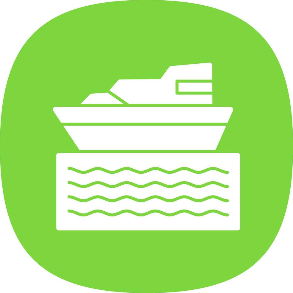 diseño de icono de vector de barco