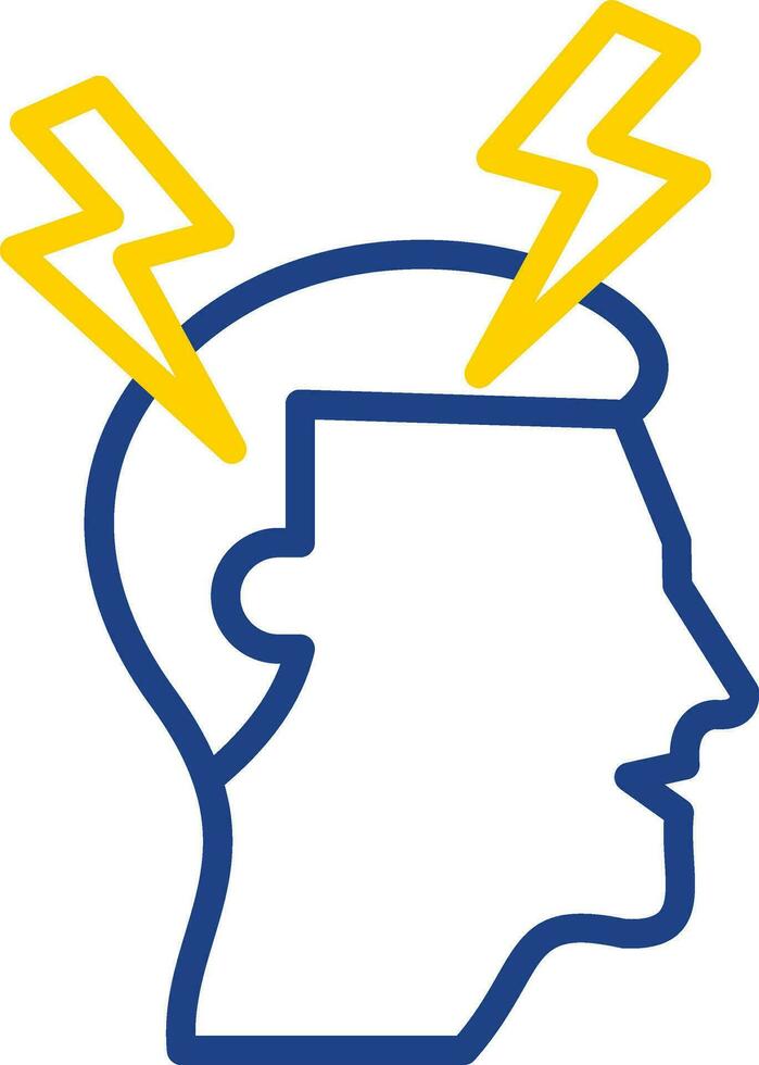 Headache Vector Icon Design