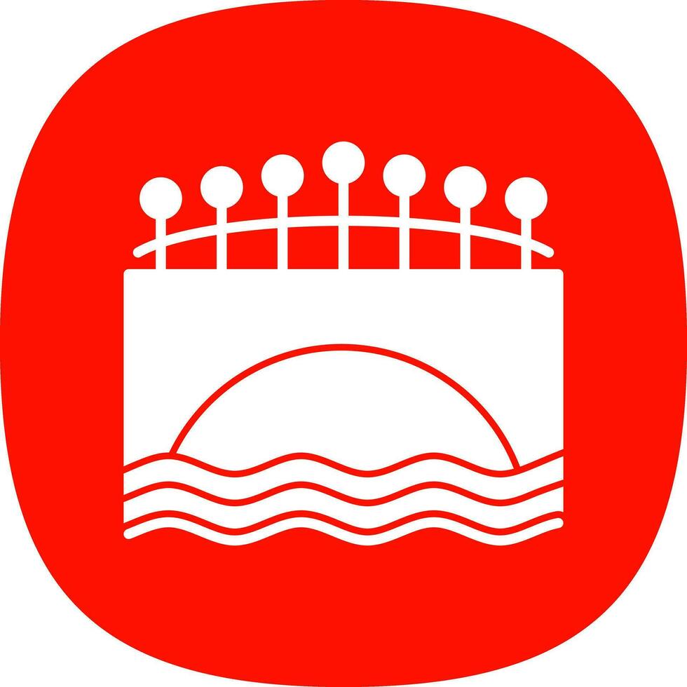 Canal Vector Icon Design