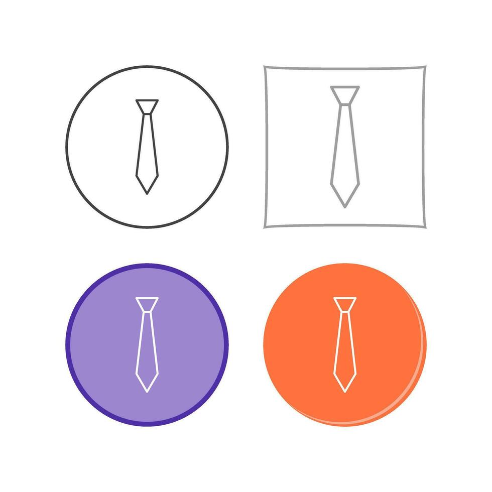 Tie Vector Icon