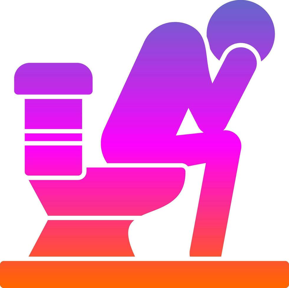 Diarrhea Vector Icon Design