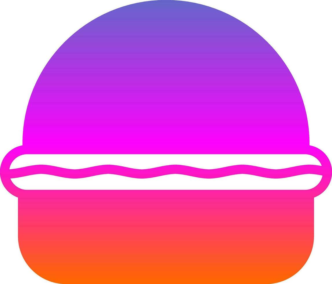Hamburger Vector Icon Design