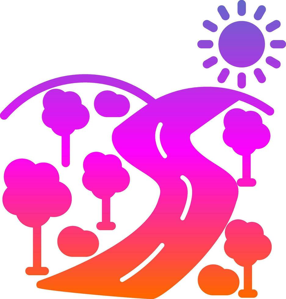 Forest Vector Icon Design