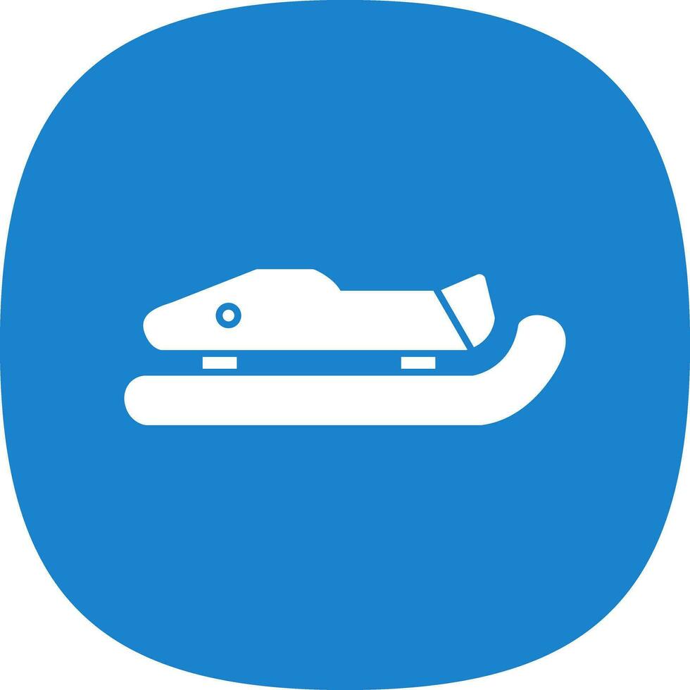 luge vector icono diseño