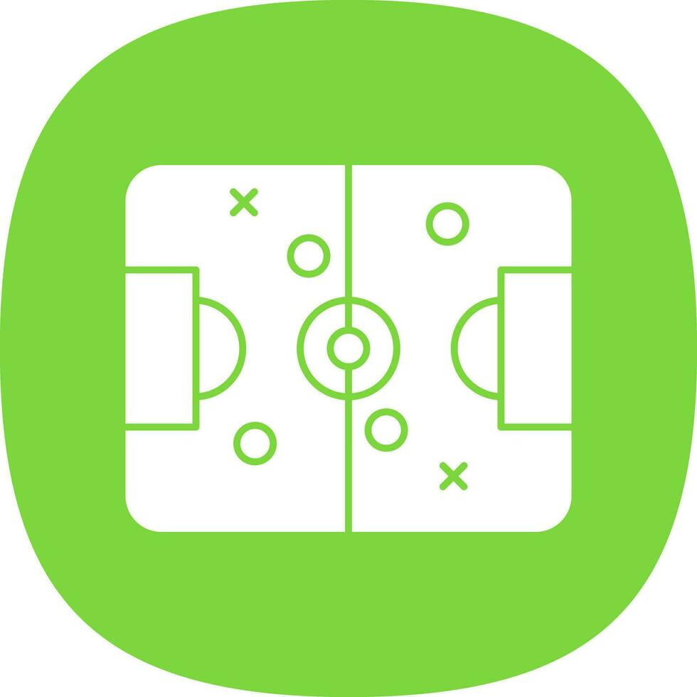 Football field Vector Icon Design