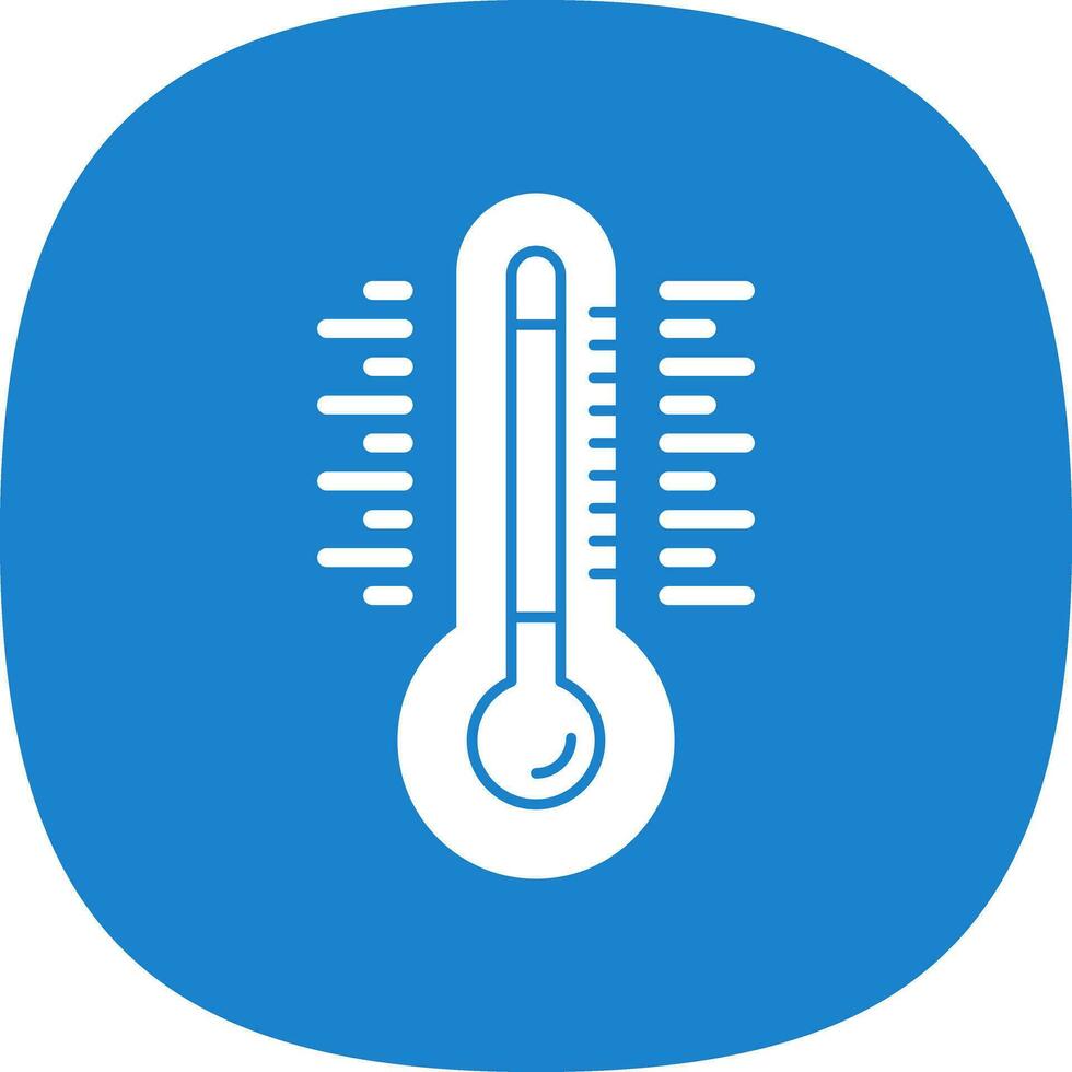 Thermometer Vector Icon Design