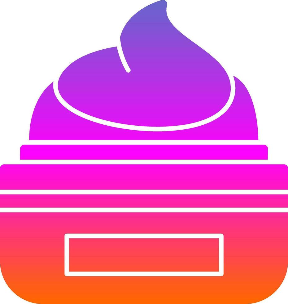 Cream Vector Icon Design