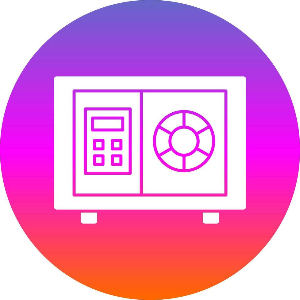 Safe box Vector Icon Design