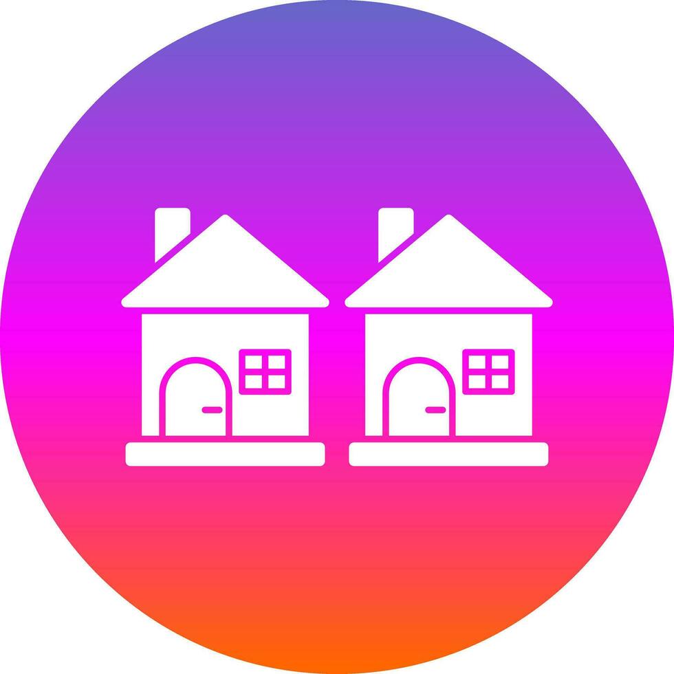Houses Vector Icon Design