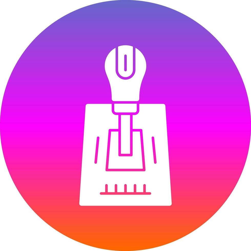 Gearshift Vector Icon Design