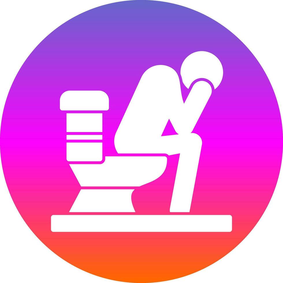 Diarrhea Vector Icon Design