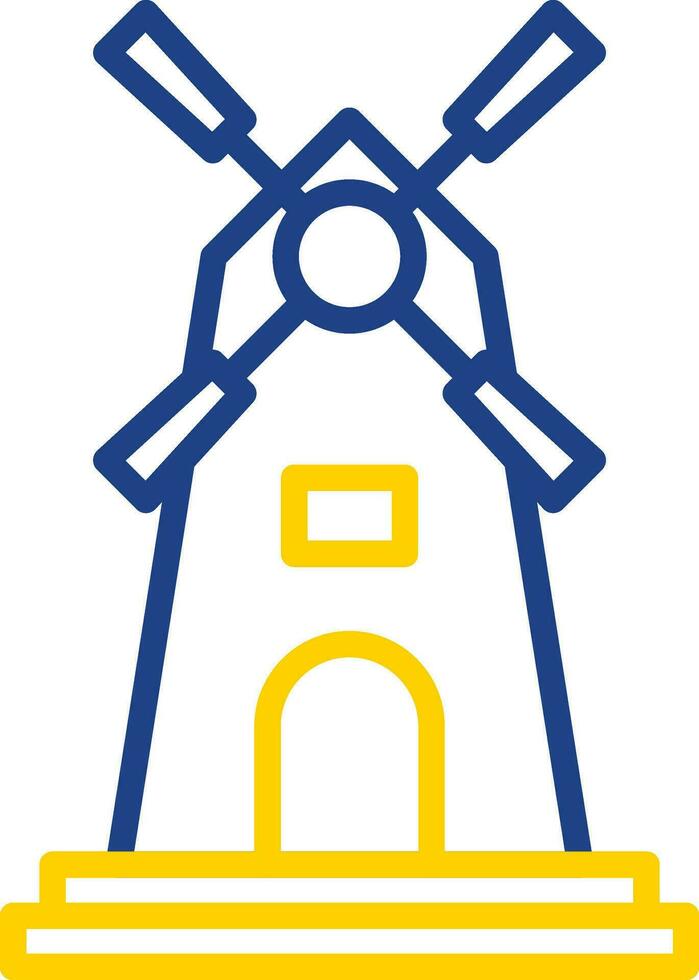 Windmill Vector Icon Design