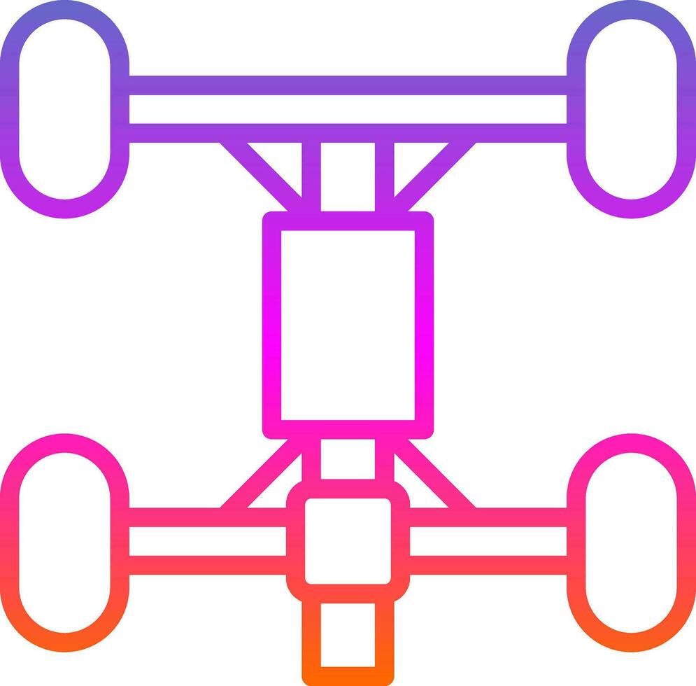 Chassis Vector Icon Design